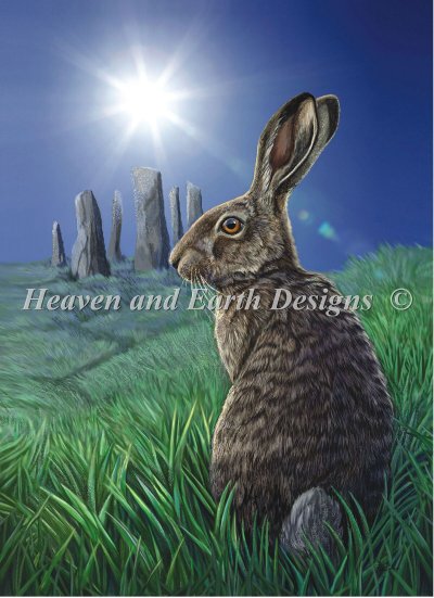 Diamond Painting Canvas - Mini Moon Hare